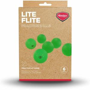 gfb050g-balles-de-golf-en-mousse-masters-lite-flite-x6-green-tu