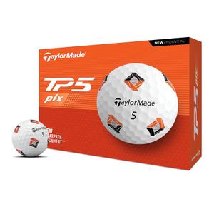 tayl0928914-balles-de-golf-taylormade-tp5-pix-2024-x12-blanc-tu
