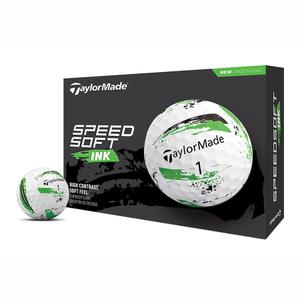 tayl0928920-balles-de-golf-taylormade-tm24-speedsoft-ink-x12-vert-tu