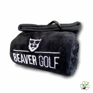 bv-gt-bl-serviette-de-golf-en-coton-beaver-golf-noir-15x60-cm