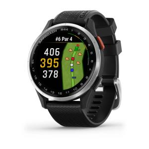010-03009-00-montre-gps-connectee-avec-bracelet-garmin-approach-r-s44-noir-argente-43-mm