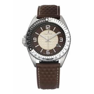 gt045-montre-avec-bracelet-en-cuir-golftime-marron-creme-tu