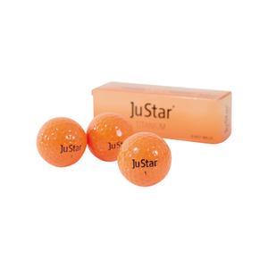 star-ball-lot-de-3-balles-de-golf-justar-x3-orange-tu