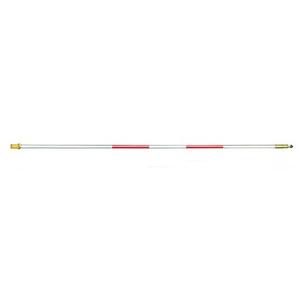 pai712-07-hampe-de-golf-tournoi-effilee-2-bandes-par-aide-blanc-rouge-2-29-m