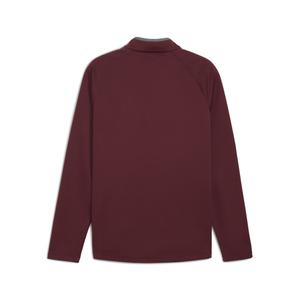 632266-03-sweatshirt-puma-waffle-fleece-1-4-zip-ruby-shimmer