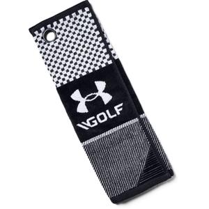 1325610-001-serviette-de-golf-under-armour-bag-noir-blanc-noir-tu