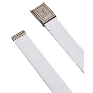 1383935-100-ceinture-under-armour-drive-stretch-webbing-blanc-argente-gris-chine-tu