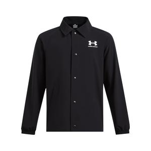1386699-001-veste-impermeable-enfant-under-armour-icon-woven-coach-noir-blanc