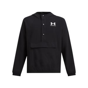 1386701-001-veste-impermeable-enfant-under-armour-icon-woven-noir-blanc