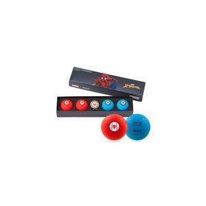 coffret-spider2-coffret-4-balles-de-golf-volvik-spiderman-x4-bleu-rouge-tu