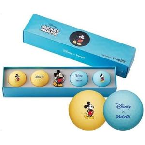 vv0001970-balles-de-golf-fantaisie-volvik-vivid-lite-mickey-mouse-x4-bleu-jaune-tu