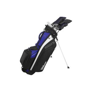 wg1r034201-kit-de-golf-pour-droitier-wilson-steel-stand-regular-flex-noir-tu